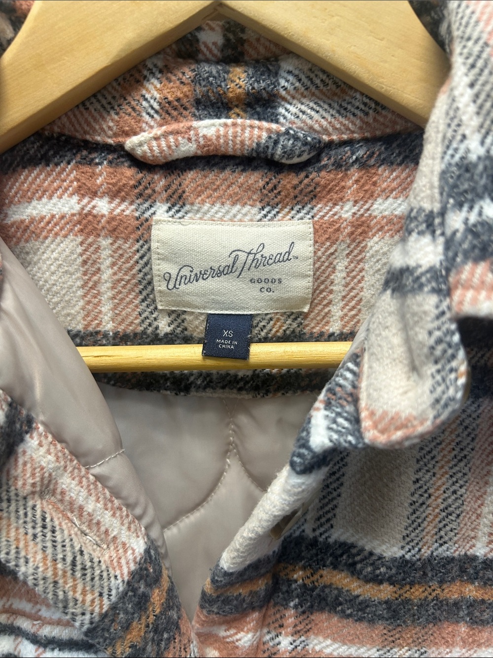 Universal Thread Long Flannel Jacket - Picture 2 of 8